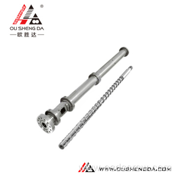 Tungsten carbide screw barrel with bimetallic sleeve high content WC alloy for extruder injection machines